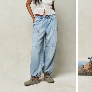 We The free Bright-Eyed Low-Slung Pull-On Jeans